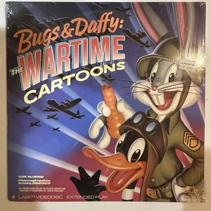 Bugs & Daffy: The Wartime Cartoons Laserdisc Looney Tunes Bunny Duck 1989 - Bild 1 von 4