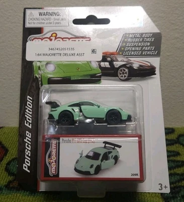 Majorette Porsche 911 GT3 Cup 992 verde como nuevo edición Porsche 1:64 diecast  Foto 1 de 4
