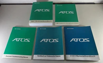 Manual De Taller / Lote Hyundai Atos Minivan Año De Modelo 2002 - 2004 - Imagen 1 de 4