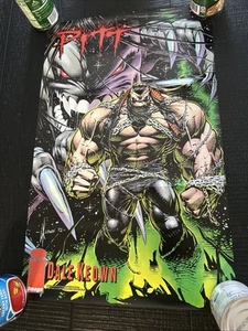 Marvel Hulk vs. Pitt Poster By Dale Keown 1992 - Picture 1 of 8