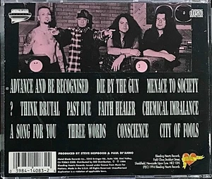 CD Menace to Society - Picture 1 of 1