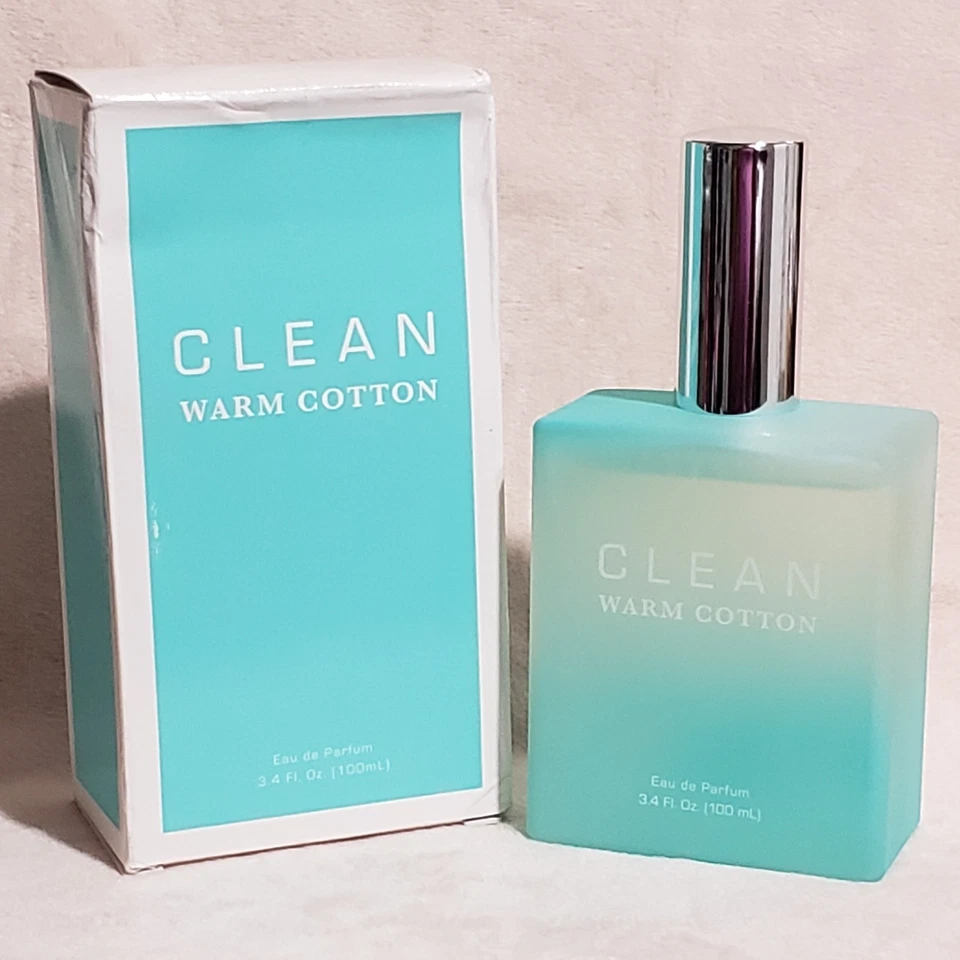Spray Edp Clean Warm Cotton By Clean 3,4 oz/100 ml para mujer nuevo en caja abierta Foto 1 de 2