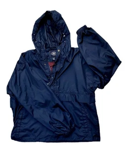 Charles River Apparel Pullover Blue Windbreaker Jacket~Large~Waterproof~Hiking - Picture 1 of 6