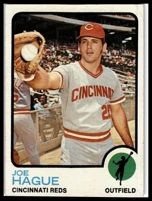1973 Topps #447 Joe Hague - Image 1 of 2