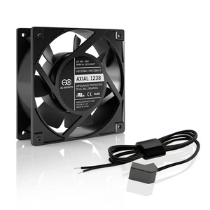 AXIAL 1238W, Muffin Fan, 120V AC 120mm x 38mm High Speed, for DIY Cooling Ven... - Picture 1 of 7