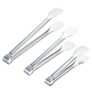 Küchenzange Edelstahl 28,5 cm Servierutensil für BBQ - Bild 1 von 12
