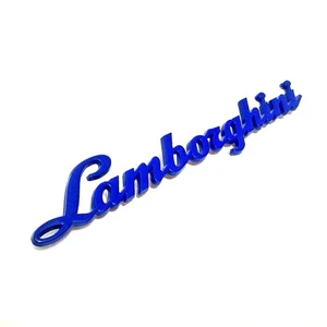 For Lamborghini HURACAN OEM Rear Emblem LP580 LP610 Badge 4ML853742 Blue New - Picture 1 of 5