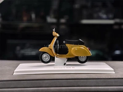 Norev 1/18 Scale For Vespa 50R Yellow Motorcycle Diecast Model Gifts Collection - Image 1 of 4