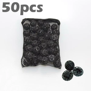 50 piezas Acuario 1" Bio Bolas Filtro Medios Nuevo Diseño con Cremallera Media Bolsa de Desorden - Imagen 1 de 1