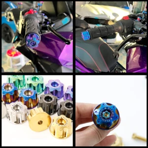  Titanium CNC anti-drop balance terminal handle Plug & screws & Expansion bolt - Picture 1 of 19