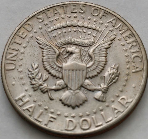 1973 D HALF DOLLAR - REV STRONG HUB DOUBLING Cover