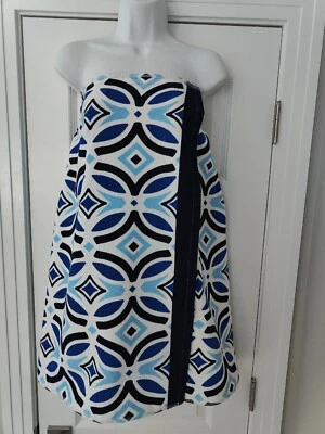 Toalla de rizo de algodón talla grande para damas spa baño ducha cuerpo toalla envoltura Foto 1 de 4