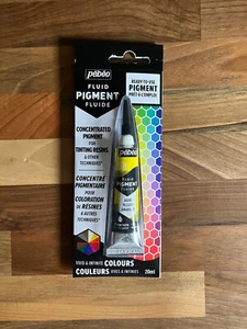 Pebeo Fluid Pigment 20ml Resin, Oil & Solvent Tint Yellow - Picture 1 of 1