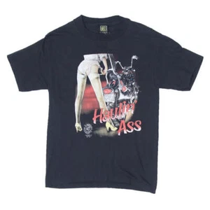 Vintage Just BrassRebel Rider Haulin'Ass T-Shirt Single Stitch Made in USA - Picture 1 of 4