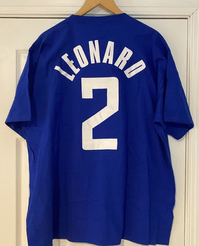 Kawhi Leonard #2 Clippers Mens Jersey T-shirt Size 2XL NEW Cover
