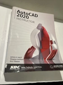 AutoCAD 2020 Instructor - Perfect Paperback by Leach/Lockhart/Tilleson - Picture 1 of 8