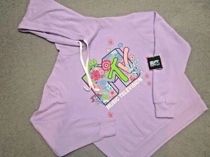 Sudadera Con Capucha Para Niñas MTV Talla L Suera De Lana Con Estampado Floral - Picture 1 of 7