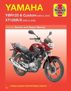 Haynes Manual 4797 for Yamaha YBR125 & Custom & XT125R/X workshop, service, etc. - Picture 1 of 1