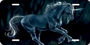 Beautiful Unicorn, License Plate New Car Tag Metal Aluminum, USA - Picture 1 of 1