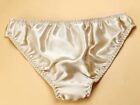 100% Pure Silk Underwear Briefs Panties French Knickers Thong Lingerie