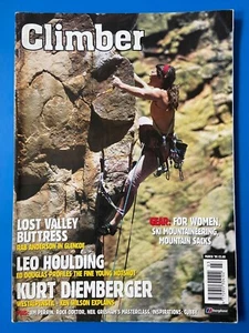 Climber Magazine March 1999 Cover Montagu South Africa 582F - Imagen 1 de 2