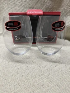 Riedel Wine "O" Wine Tumbler - Cabernet - 2 Glasses- Brand New in Original Box - Picture 1 of 6