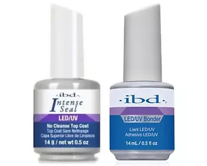 IBD - Sello Intenso LED/UV (60505) y Bonder LED/UV (56844+) - Paquete Combo de 0,5 oz ea - Imagen 1 de 1
