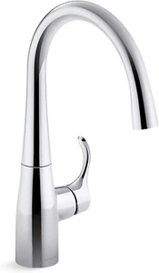 Grifo fregadero barra Simplice Kohler 22034-CP en cromo pulido - Imagen 1 de 5