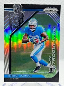 KERRYON JOHNSON RC 2018 Panini Prizm #RI-17 Rookie Introduction SILVER PRIZM - Picture 1 of 2