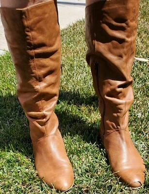 COX Glove Leather Caramel Boots Size 40 (US 9) C2S11A062-O11 - Image 1 of 4