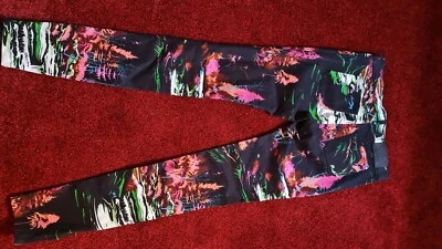 Fantastic Balenciaga exotic floral Print black  Skinny Jeans New 38 10 - Image 1 of 4