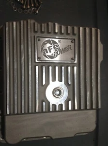 aFe Transmission Oil Pan Cover Machined Fins For 99-16 GM Trucks 46-70240 + 2Qts - Picture 1 of 5