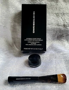 Edward Bess BLACK SEA EXTREME COVER Concealer CREAM Makeup DEEP Coverup Brush - Picture 1 of 7