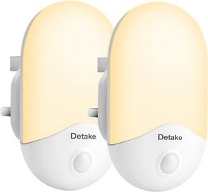 2 Pack LED Night Light, Lights Plug in Walls with Dusk to Dawn...