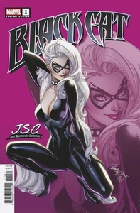 BLACK CAT #1 J. SCOTT CAMPBELL JUST SPECTACULAR  VARIANT NM 2025 - Picture 1 of 1