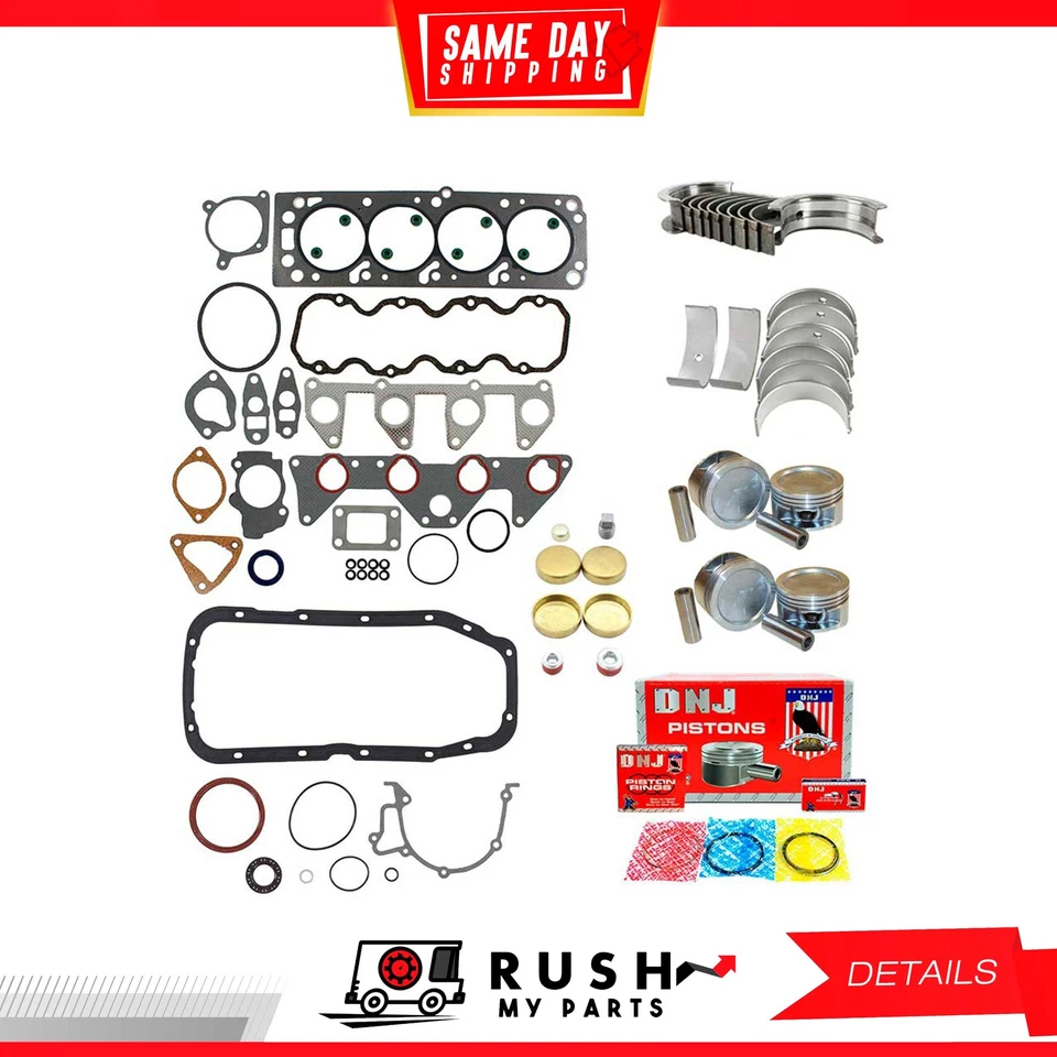 87-91 发动机重建套件 适用于别克 Oldsmobile Firenza 2.0L L4 SOHC DNJ EK3149A — 第 1/4 张图片