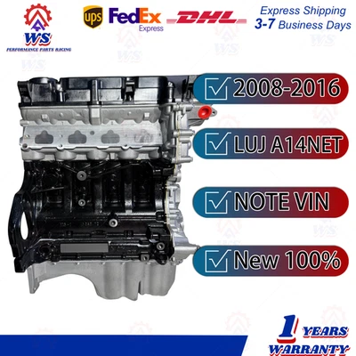 Turbo 1.4T LUJ A14NET Engine Long Block For 08-16 Chevrolet Orlando Buick Encore - Image 1 of 4