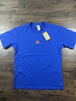 Nike ACG Camiseta Manga Corta Juego Azul Real Para Hombre Talla Pequeña (DQ1815 480) NUEVA CON ETIQUETAS Foto 1 de 4