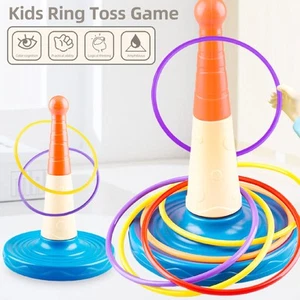 Kids Ring Toss Game Kids Throwing Rings Toy Interactive Parent And Child Zz1 - Picture 1 of 12