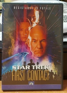 STAR TREK FIRST CONTACT DVD NTSC AREA 1 ENGLISH LIEFERUNG 24/48H MIT BRT - Bild 1 von 2