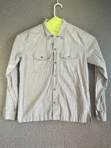 Michael Kors Button Up Shirt Mens  Size Large  Gray Business Button up - Picture 1 of 6