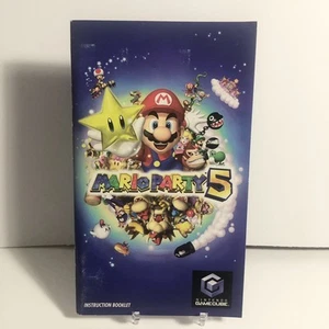 Mario Party 5 (Gamecube) - MANUAL ONLY - Instruction Booklet - Picture 1 of 6