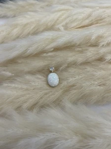 333 Gold Anhänger mit Opal.Gelbgold.Neuer Opalanhänger+Etikett.8kt Gold Opalanhä - Bild 1 von 7