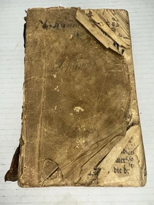 Antique 1770s Sunday And Feast Devotions Written In German Printed In Frankfurt - Imagen 1 de 12