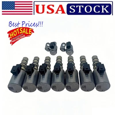 Kit de solenoide cuerpo válvula 9X 8L90 8L45 8L50 (incluye los 9 solenoides necesarios) Foto 1 de 4