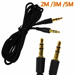 3.5MM 12FT Male to Male Aux Auxiliary Cord Stereo Audio Cable for Car PC iPod - Picture 1 of 8