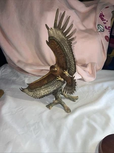 Escultura de águila Franklin Mint 1987 “American Glory” de Ronald Van Ruyckeveltread - Imagen 1 de 11