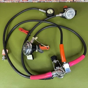 Sportways Water Lung 200, Swimaster MR12, Regulator, Scubapro Gauge, for parts - Picture 1 of 13