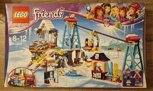 LEGO Friends 41324 Snow Resort Ski Lift Set Brand New Sealed Rare Retired - Picture 1 of 3