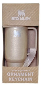 Stanley Ornamento Portachiavi Champagne Oro Tazza Bicchiere - Foto 1 di 3